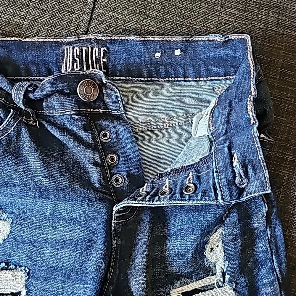 Justice Jean Shorts Size 12 Slim